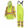 Pioneer Safety Rain Suit, Hi-Vis Orange, M V1080160U-M